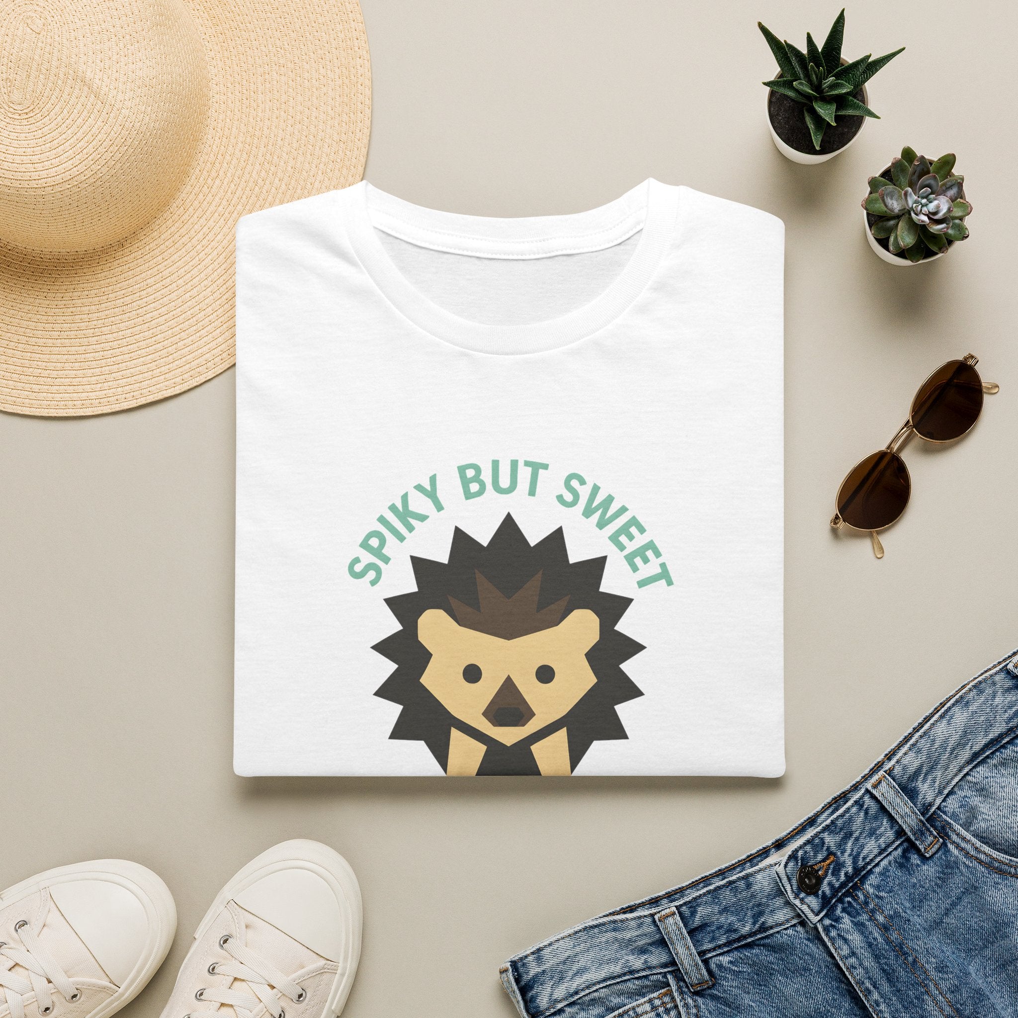 Spiky But Sweet Hedgehog T-Shirt
