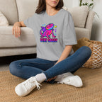 Neon Lizard Illustration T-Shirt