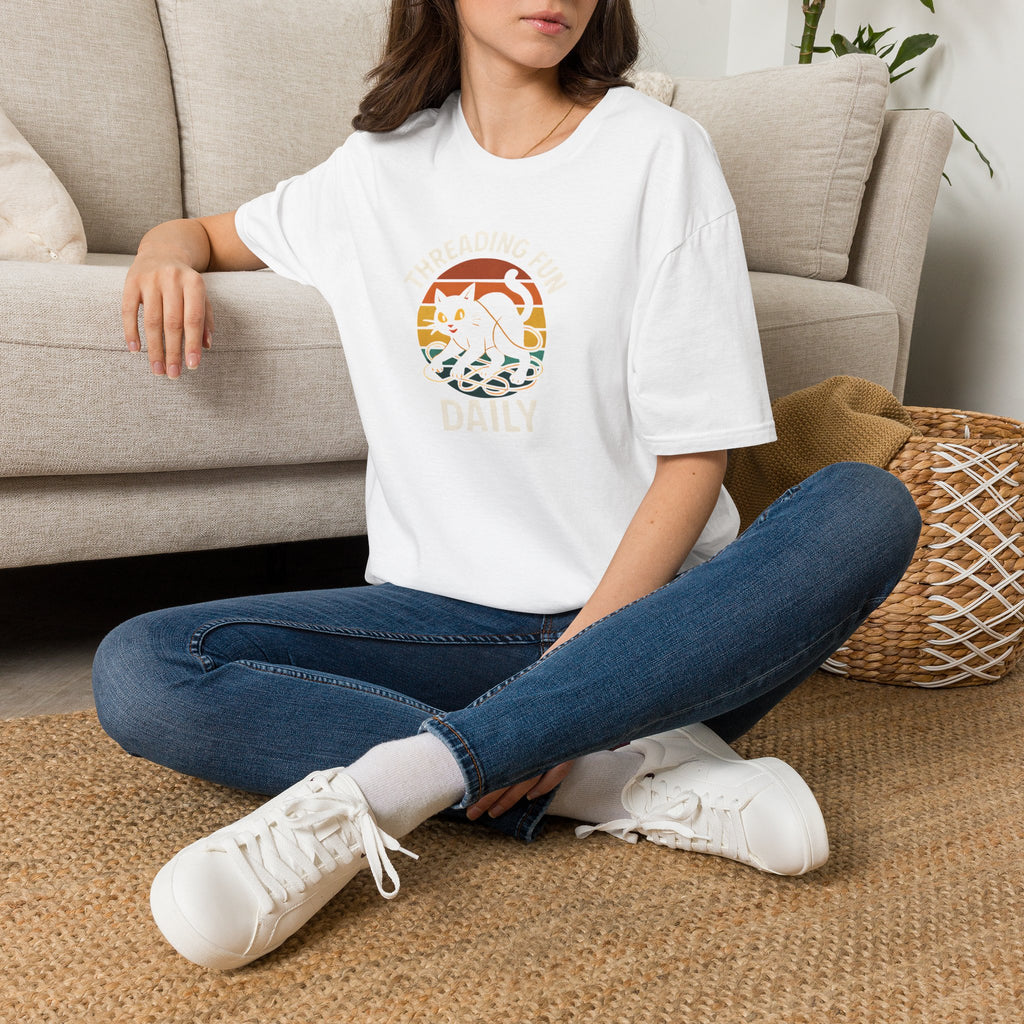 Cat with Thread T-Shirt