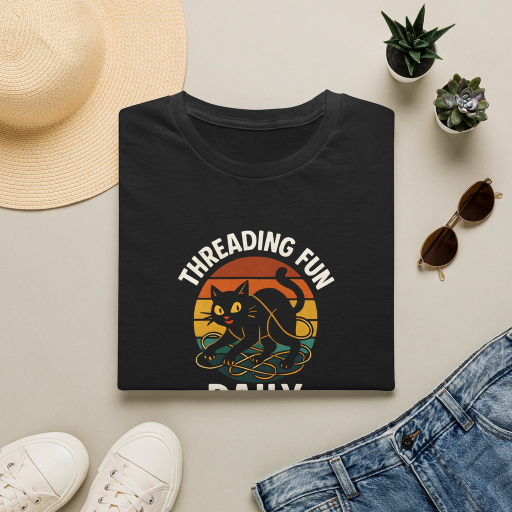 Cat with Thread T-Shirt