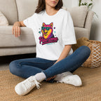 Paw-some Neon Dog T-Shirt