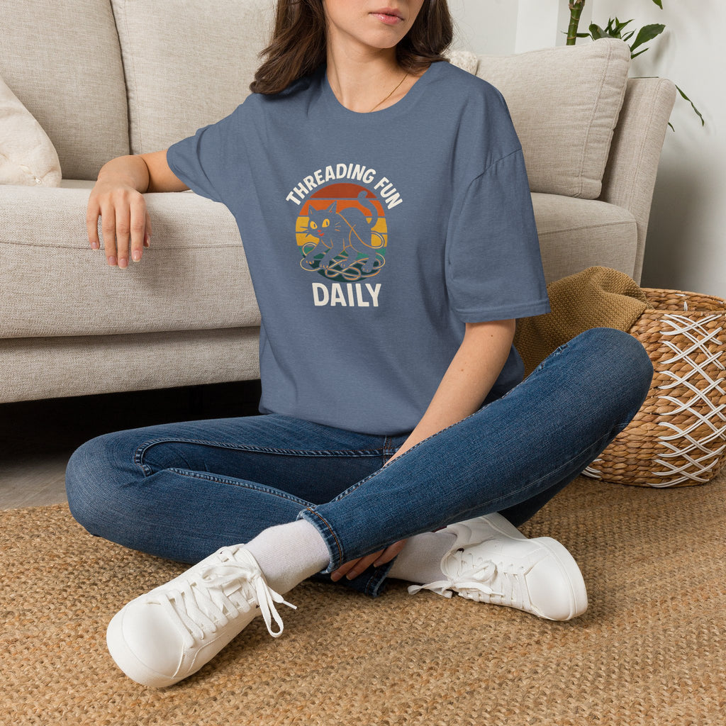 Cat with Thread T-Shirt