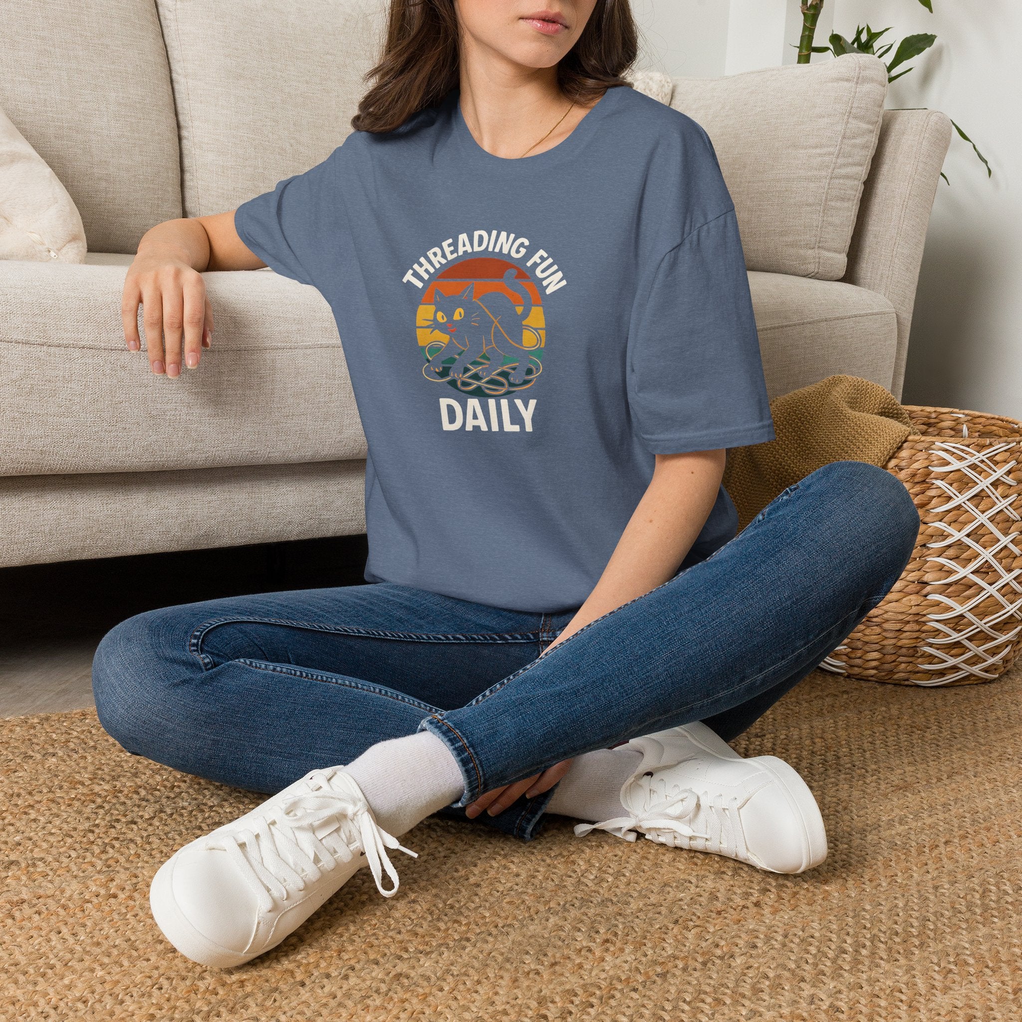 Cat with Thread T-Shirt