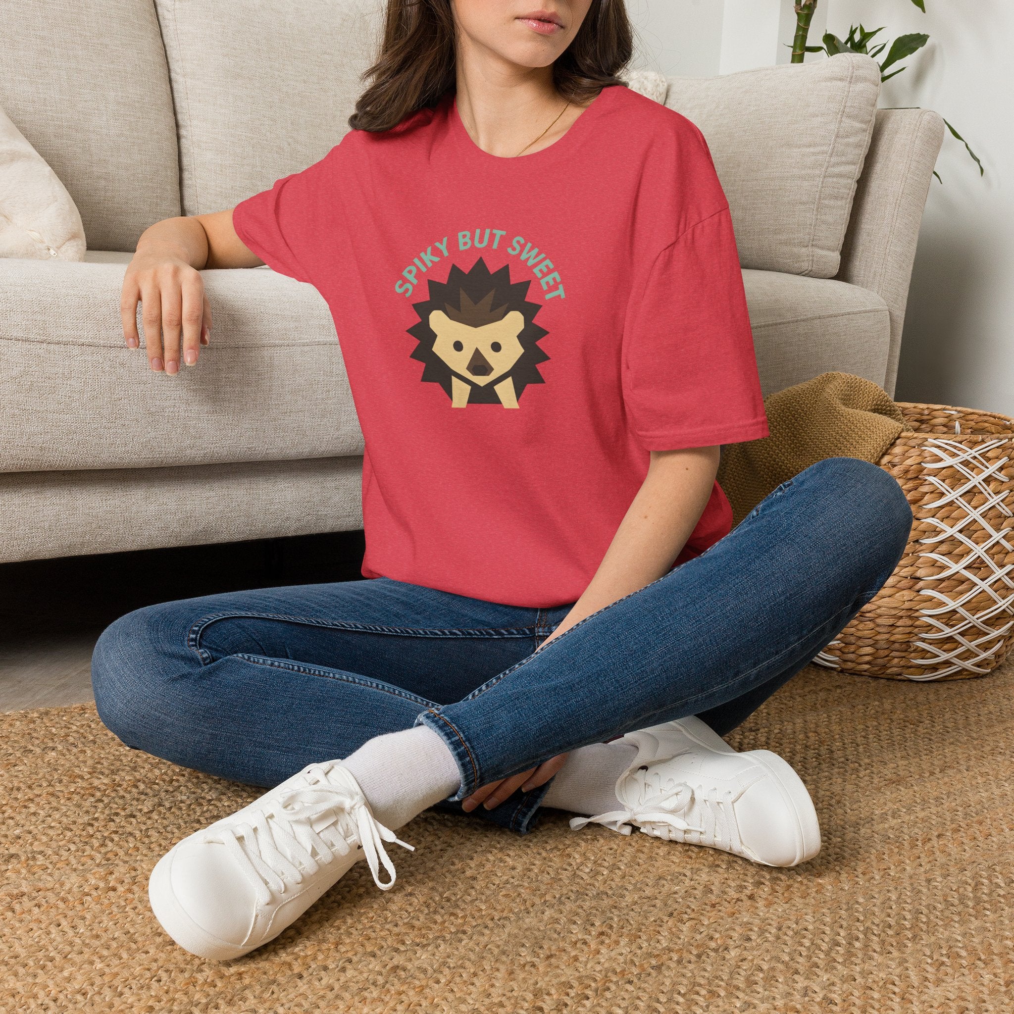 Spiky But Sweet Hedgehog T-Shirt