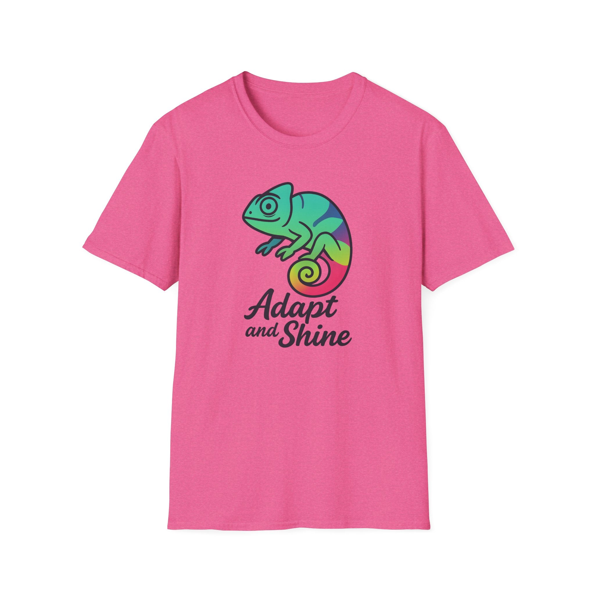 Rainbow Chameleon Logo T-Shirt