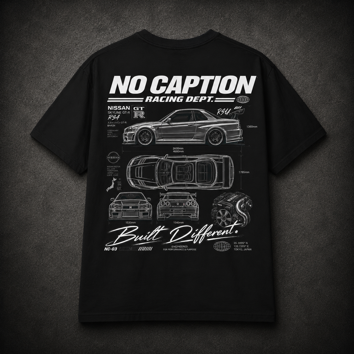 RACING BLUEPRINT TEE