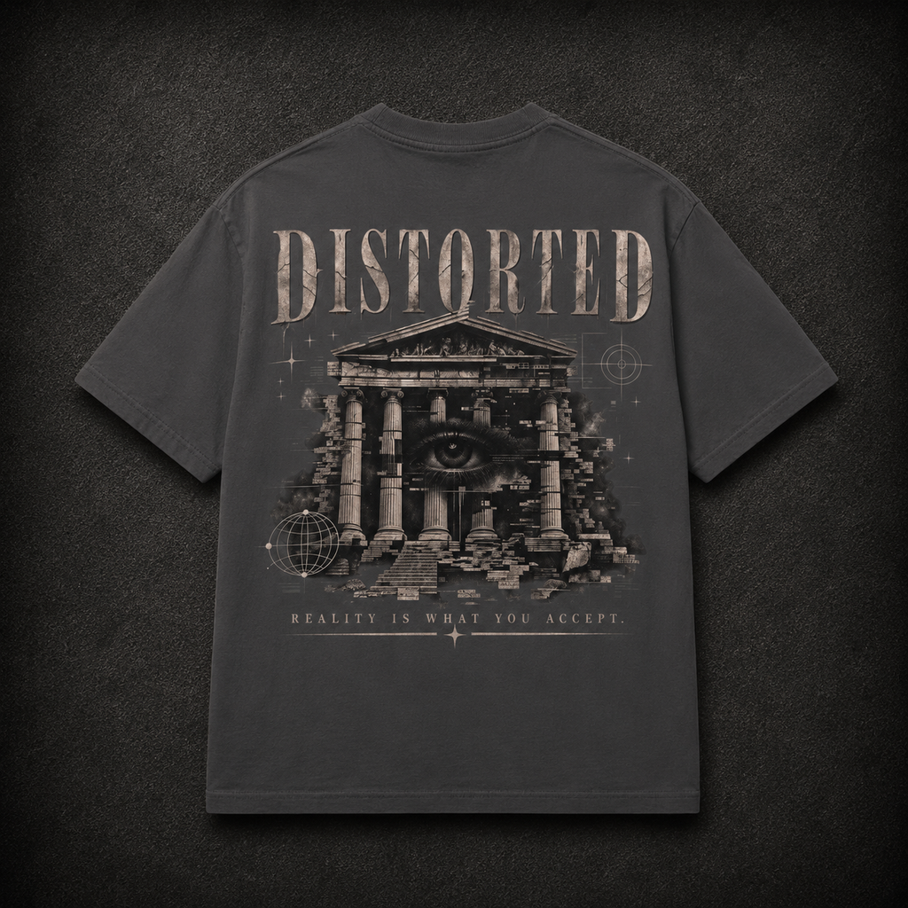 DISTORTED TEE