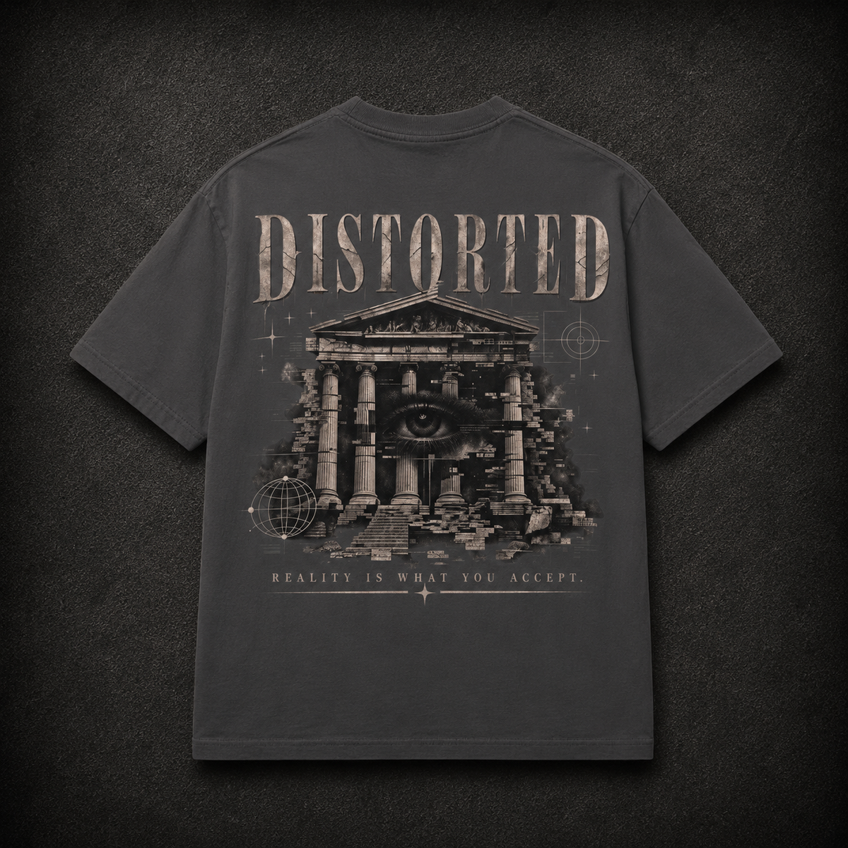 DISTORTED TEE