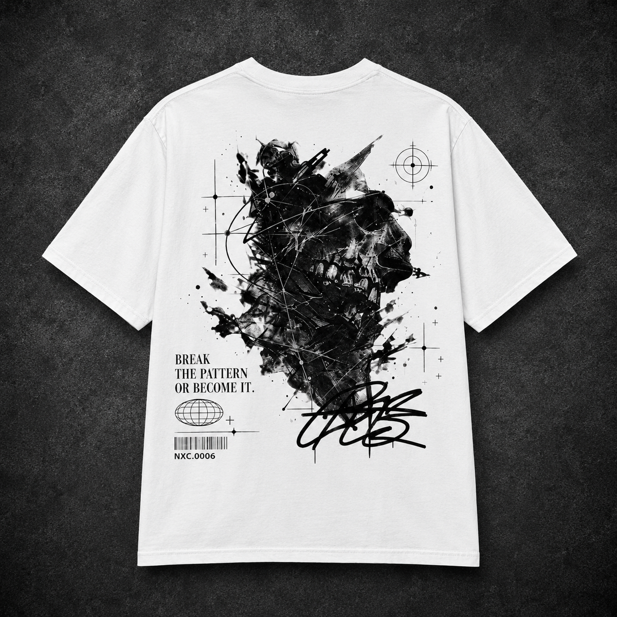 BREAK PATTERN TEE