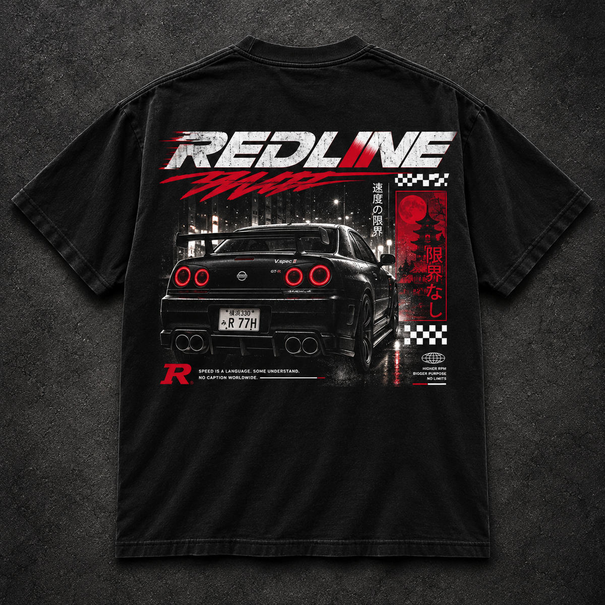 REDLINE GRAPHIC TEE