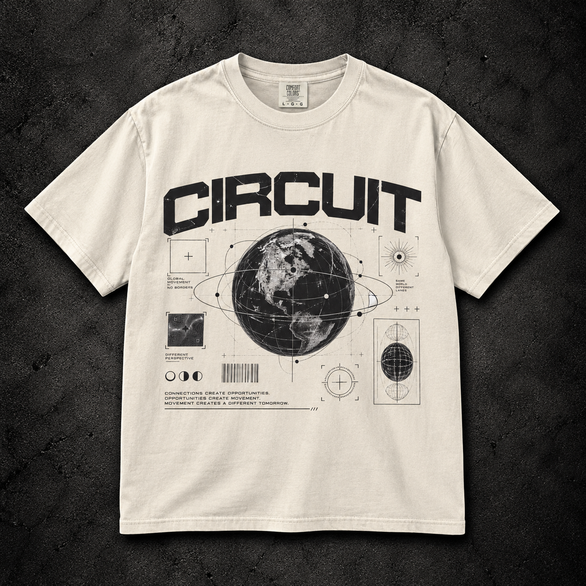 CIRCUIT GRAPHIC TEE